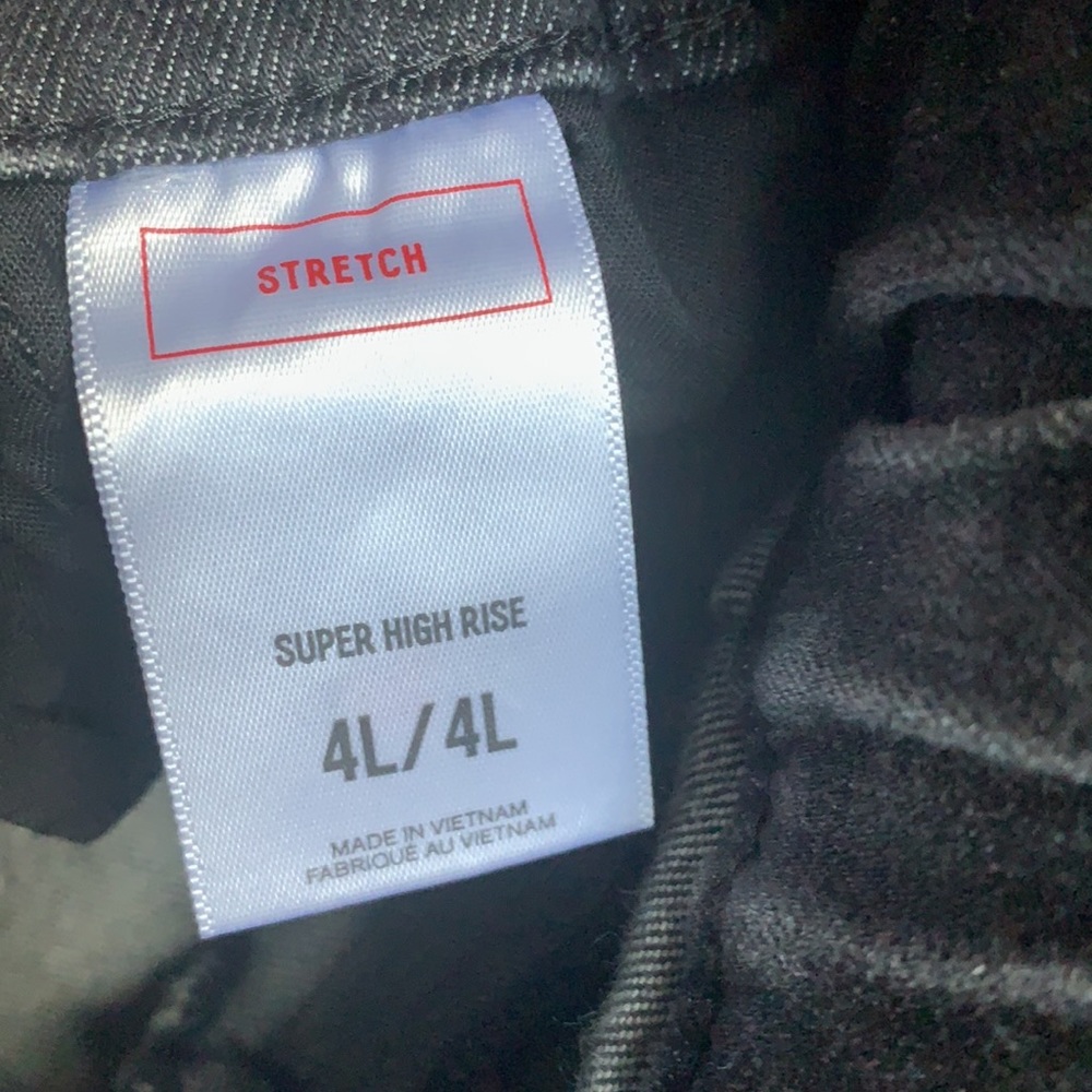 Express High Rise Paperbag Jeans - Picture 3 of 5